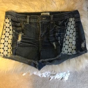 Jean shorts